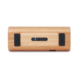Speaker in bamboo