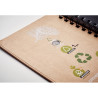 Notebook in legno di pino