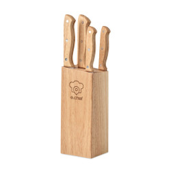 Set ceppo e 6 coltelli
