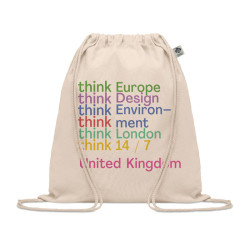 Borsa in cotone organico con couli