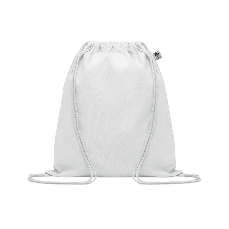Borsa con coulisse in cotone organ