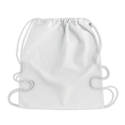 Borsa con coulisse in cotone organ