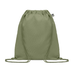 Borsa con coulisse in cotone organ