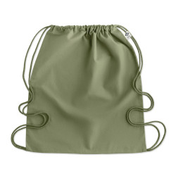 Borsa con coulisse in cotone organ