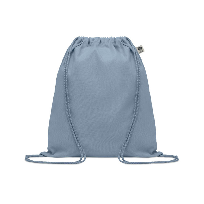 Borsa con coulisse in cotone organ