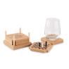 Set di 4 sottobicchieri