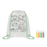 Sacca da colorare in non woven