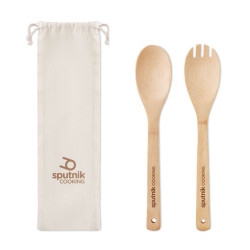Set utensili in bamboo