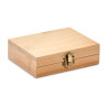 Set whisky in bamboo