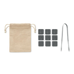 Set whisky in bamboo