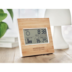 Stazione meteo in bamboo