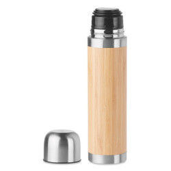Thermos rivestito in bamboo