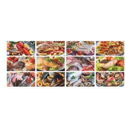 CALENDARIO PESCE CRUDO 12 FG