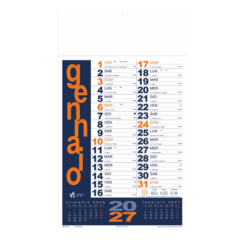 CALENDARIO PORTOGHESE BIG