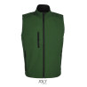 GILET RALLYE MEN UOMO IN SOFTSHELL ZIP INTERA SOL'S