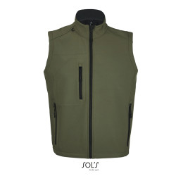 GILET RALLYE MEN UOMO IN SOFTSHELL ZIP INTERA SOL'S