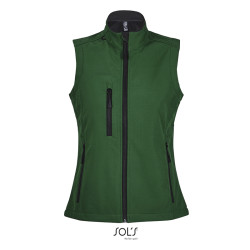 GILET RALLYE WOMEN DONNA IN SOFTSHELL ZIP INTERA SOL'S