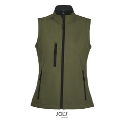 GILET RALLYE WOMEN DONNA IN SOFTSHELL ZIP INTERA SOL'S