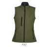 GILET RALLYE WOMEN DONNA IN SOFTSHELL ZIP INTERA SOL'S