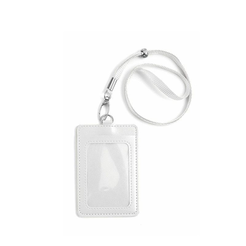 PORTA BADGE IN SIMILPELLE