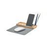 CARICATORE WIRLESS E ORGANIZER IN BAMBOO