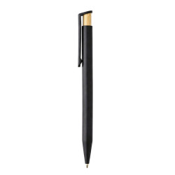 PENNA A SCATTO IN PLASTICA E INSERTO IN BAMBOO