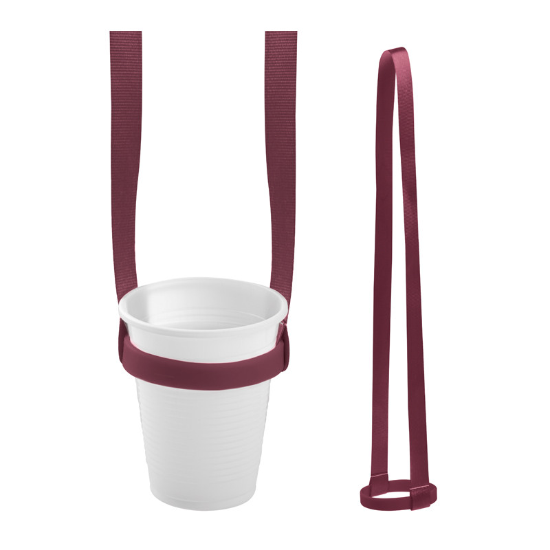 LANYARD CON PORTABICCHIERE IN SILICONE