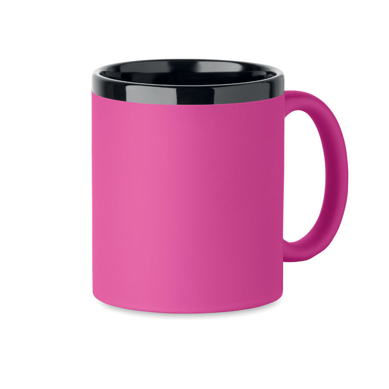 TAZZA IN CERAMICA CON RIVESTIMENTO SOFT TOUCH