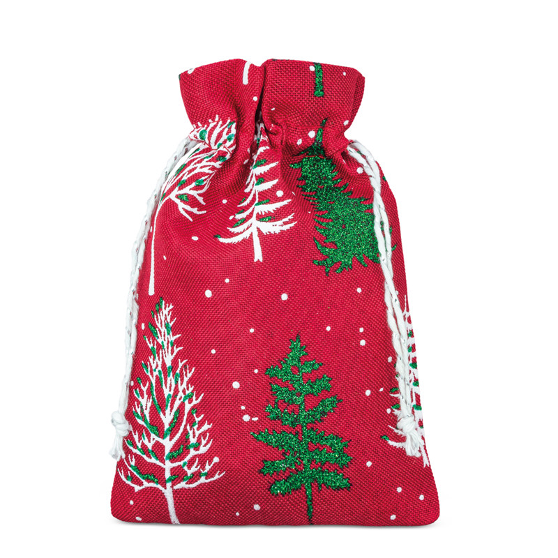SACCHETTO REGALO NATALE DIM. 13,5X18 CM